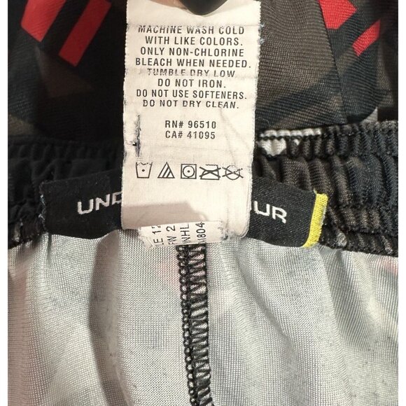 Under Armour Boys Shorts Youth XL Loose Athletic Sports Basketball Gym Print - Picture 4 of 10